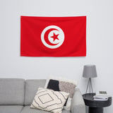 Tunisia Tunisian Flag Wall Decor Art Print Banner Gift Ideas