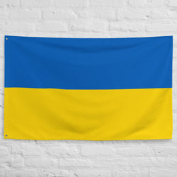Bandera de Ucrania, decoración de pared, arte impreso, ideas para regalos