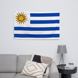 Bandera uruguaya para decoración de pared, arte impreso, ideas para regalos