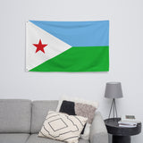 Djibouti Djiboutian Flag Wall Decor Art Print Banner Gift Ideas