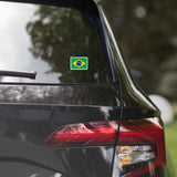 Brazil Brasil Brazilian Flag Car Sticker Laptop Decal Stickers Travel Souvenir Gift Idea