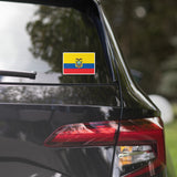 Ecuador Ecuadorian Flag Car Sticker Laptop Decal Stickers Travel Souvenir Gift Idea