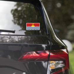 Kiribati Flag Car Sticker Laptop Decal Stickers Travel Souvenir Gift Idea
