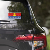 Kiribati Flag Car Sticker Laptop Decal Stickers Travel Souvenir Gift Idea