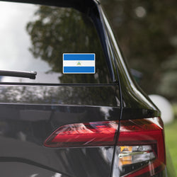 Nicaragua Nicaraguanische Flagge Autoaufkleber Laptop Aufkleber Sticker Reise Souvenir Geschenkidee