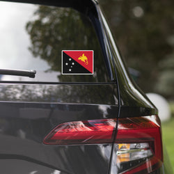 Papua New Guinea Guinean Flag Car Sticker Laptop Decal Stickers Travel Souvenir Gift Idea
