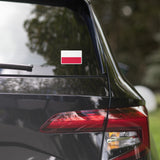 Poland Polska Polish Flag Car Sticker Laptop Decal Stickers Travel Souvenir Gift Idea