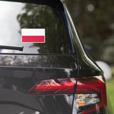 Poland Polska Polish Flag Car Sticker Laptop Decal Stickers Travel Souvenir Gift Idea