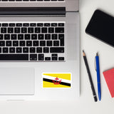 Brunei Bruneian Flag Laptop Sticker Decal Stickers Travel Souvenir Gift Idea