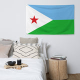 Djibouti Djiboutian Flag Wall Decor Art Print Banner Gift Ideas