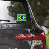 Brazil Brasil Brazilian Flag Car Sticker Laptop Decal Stickers Travel Souvenir Gift Idea
