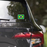 Brazil Brasil Brazilian Flag Car Sticker Laptop Decal Stickers Travel Souvenir Gift Idea