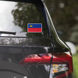 Liechtenstein Liechtensteiner Flag Car Sticker Laptop Decal Stickers Travel Souvenir Gift Idea