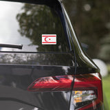 Northern Cyprus Flag Car Sticker Laptop Decal Stickers Travel Souvenir Gift Idea
