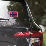 Norwegen Norwegische Flagge Autoaufkleber Laptop Aufkleber Sticker Reise Souvenir Geschenkidee