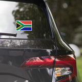 Pegatinas para coche con la bandera africana de Sudáfrica, calcomanías para ordenador portátil, idea de regalo de recuerdo de viaje