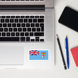 Fiji Flag Laptop Sticker Decal Stickers Travel Souvenir Gift Idea