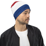 Beanie mit niederländischer Flagge, Wintermütze, warme Unisex-Mütze, superweich, Reise-Souvenir, Geschenkidee