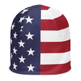 Beanie-Mütze mit amerikanischer Flagge der Vereinigten Staaten, Wintermütze, warme Unisex-Mütze, superweich, Reise-Souvenir, Geschenkidee