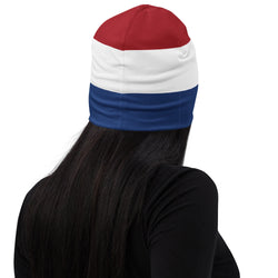 Beanie mit niederländischer Flagge, Wintermütze, warme Unisex-Mütze, superweich, Reise-Souvenir, Geschenkidee