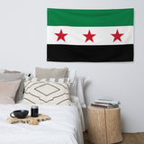 Kostenlose Syrien syrische Flagge Wanddekoration Kunstdruck Banner Geschenkideen