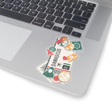 Damaskus Free Syrien Syrische Flagge Aufkleber Aufkleber Vinyl Computer Transparente Aufkleber Coole Macbook Reiseaufkleber Geschenkideen