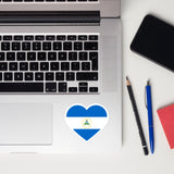 Nicaragua Nicaraguanische Flagge Aufkleber Laptop Aufkleber benutzerdefinierte Aufkleber Aufkleber &amp; Skins