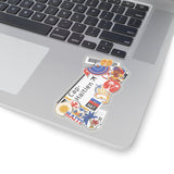 Pegatinas de la bandera de Haití, calcomanías para computadora portátil, calcomanías personalizadas, calcomanías y vinilos