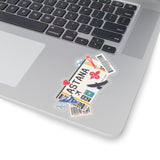 Astana Kazakhstan kazakh Flag Sticker Laptop Decals Custom Stickers Decals & Skins