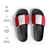 Sandalias de mujer con bandera peruana de Perú, zapatos de playa de verano, chanclas coloridas, tanga