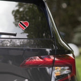 Trinidad und Tobago Trinidadische Flagge Aufkleber Herz Flagge Aufkleber Laptop Aufkleber Reise Souenir Aufkleber Aufkleber &amp; Skins