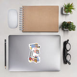 Dominican Republic República Dominicana Flag Stickers Laptop Decals Travel Souvenir Stickers Decals & Skins