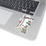 Bacolod Philippines Filipino Flag Stickers Laptop Decals Travel Souvenir Stickers Decals & Skins