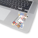 Dominican Republic República Dominicana Flag Stickers Laptop Decals Travel Souvenir Stickers Decals & Skins