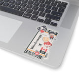 Pegatinas con la bandera canadiense de Mississauga, Ontario, Canadá, minipegatinas, calcomanías para computadora portátil, regalo de recuerdo de viaje