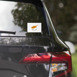Zypern Zypriotische Flagge Autoaufkleber Reise-Souvenir Tourist Strandliebhaber Essenssüchtig Reiseziel Stolz Patriot Geschenke