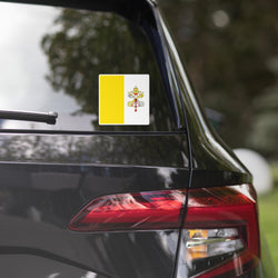 Vatikanstadt Città del Vaticano Flagge Autoaufkleber Reise-Souvenir Tourist Strandliebhaber Essenssüchtig Reiseziel Stolz Patriot Geschenke