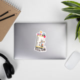 United States American Flag Stickers Laptop Decals Travel Souvenir Stickers Decals & Skins
