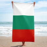 Bulgarien България Bulgarische Flagge Strandtuch Poolhandtücher Bad Sauna Badezimmer Urlaub Reise Sommer Geschenkidee