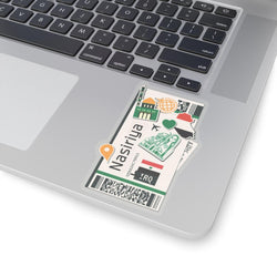 Nasiriyah Iraq Iraqi Flag Stickers Laptop Decals Travel Souvenir Stickers Decals & Skins