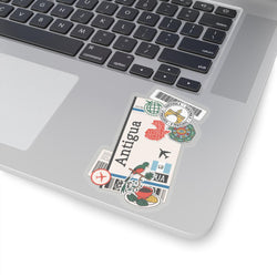 Antigua Guatemala Guatemalan Flag Stickers Laptop Decals Travel Souvenir Stickers Decals & Skins