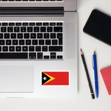 Timor-Leste East Timorese Flag Sticker Travel Souvenir Tourist Beach Lover Food Destination Patriot Gifts