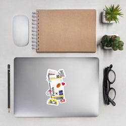 Perth Australien Australische Flagge Aufkleber Mini-Aufkleber Aufkleber Laptop Aufkleber Reise Souvenir Geschenk
