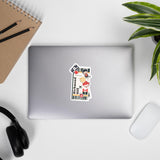 Richmond Hill Ontario Canada Canadian Flag Sticker Mini Stickers Decals Laptop Decal Travel Souvenir Gift