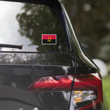 Angola Angolanische Flagge Autoaufkleber Reise-Souvenir Tourist Strandliebhaber Essenssüchtiger Reiseziel Stolz Patriot Geschenke