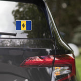 Pegatina para coche con la bandera de Barbados, recuerdo de viaje, para turistas, amantes de la playa, adictos a la comida, destino, orgullo, patriotas, regalos