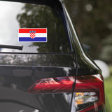 Pegatina para coche con la bandera croata, recuerdo de viaje, para turistas, amantes de la playa, adictos a la comida, destinos, orgullo, patriotas, regalos