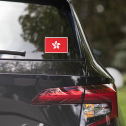 Hong Kong hong kongese Hongkongian Hongkongers Flagge Autoaufkleber Reisesouvenir Tourist Strandliebhaber Essen Reiseziel Stolz Patriot Geschenke