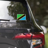 Tansania Tansanische Flagge Autoaufkleber Reise-Souvenir Tourist Strandliebhaber Essenssüchtiger Reiseziel Stolz Patriot Geschenke