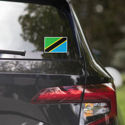 Tansania Tansanische Flagge Autoaufkleber Reise-Souvenir Tourist Strandliebhaber Essenssüchtiger Reiseziel Stolz Patriot Geschenke